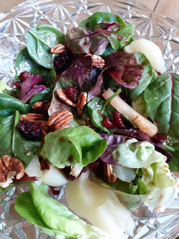 Pear & Cranberry Salad Recipe - From The Barn