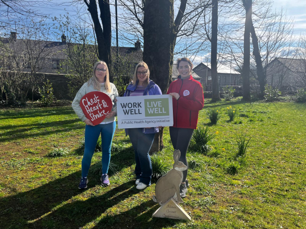 Hares Corner 1 Left Right Lucy Flanagan Geri Mc Kernan and Aoife
