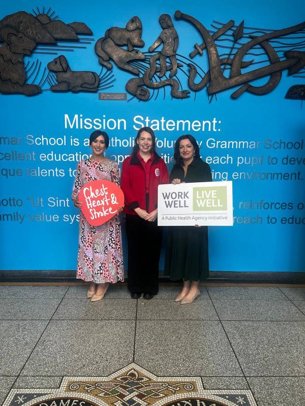 St Louis Grammar School Create Culture of Health and Wellbeing with Work Well Live Well