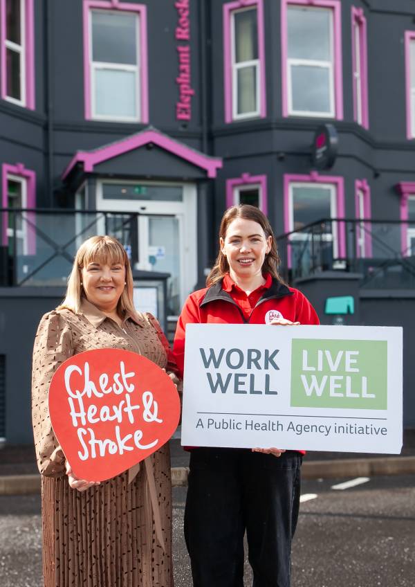 Elephant Rock Hotel, Portrush, Share Work Well Live Well Success