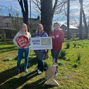 Hares Corner 1 Left Right Lucy Flanagan Geri Mc Kernan and Aoife