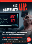Your Number's Up Blood Pressure Flyer thumbnail