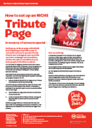 How to Set Up an NICHS Tribute Page thumbnail